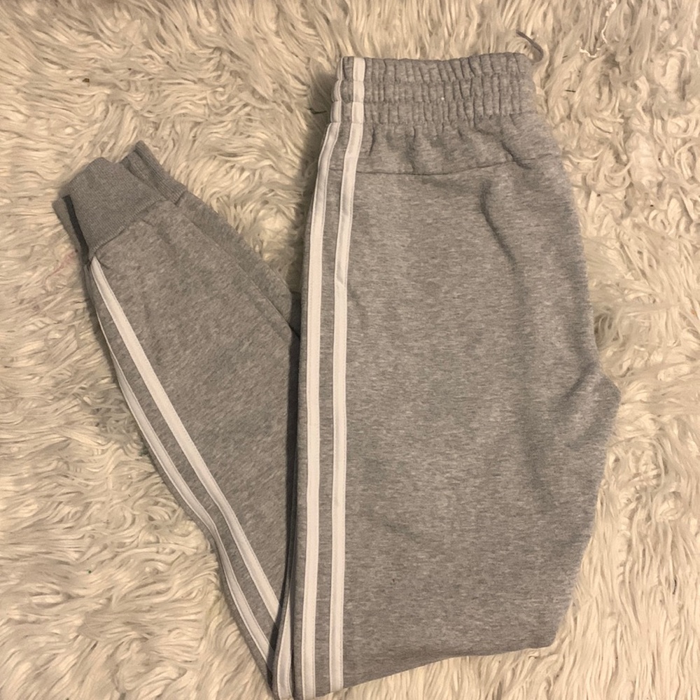 adidas grey sweatpants